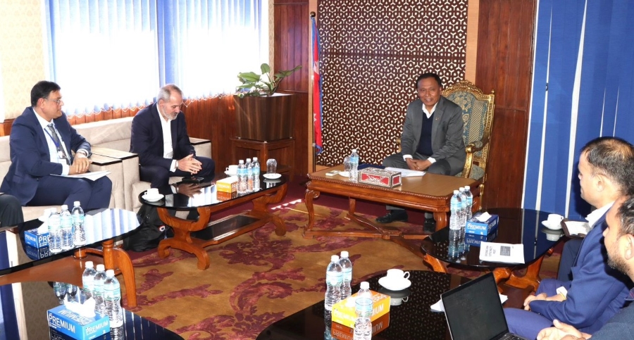 Minister Ghising urges ADB support for feasibility study on trolley bus revival