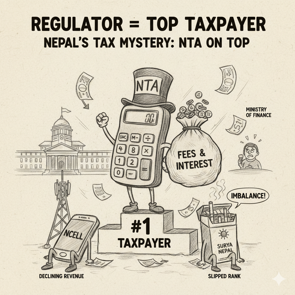 ‘Regulator should not be the top taxpayer, service providers should’