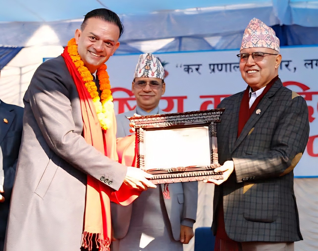 Govt honors top taxpayers; Raj Bahadur Shah emerges as Nepal’s highest individual taxpayer for FY 2080/81