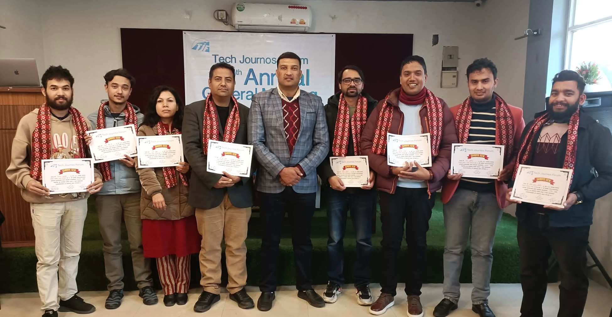 New executive committee formed at TJF, Duwal elected president