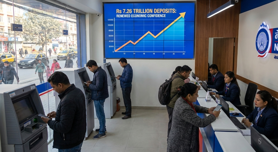 BFIs deposits surge to Rs 7.26 trillion, signaling renewed confidence in Nepal’s economy