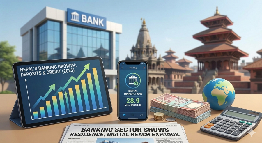 Nepal’s banking sector shows resilience with growing deposits and digital reach