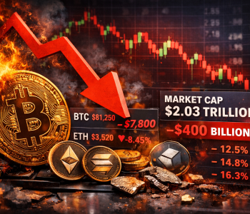 Global cryptocurrency market crash; Bitcoin, Altcoins plunge and billions wiped out