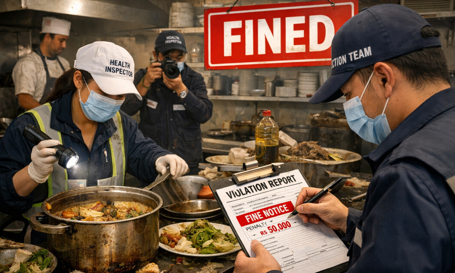 Consumer health at risk: Government cracks down on 87 hotels, fines 13