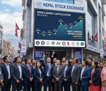 Nepal’s Stock Market capitalization surges, Signaling rising role of public companies in the economy