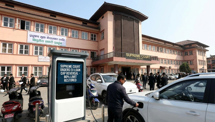 Supreme Court scraps 60% EV loan cap, orders policy review at Nepal Rastra Bank