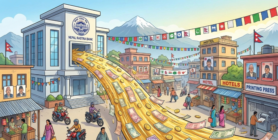 Election spending drives cash surge into market; Rs 38 billion withdrawn from banking system in five days