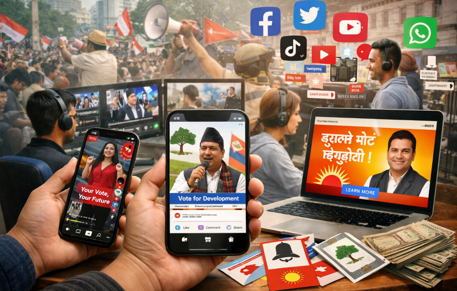 From pamphlets to platforms: How smartphones and internet are transforming Nepal’s democratic elections