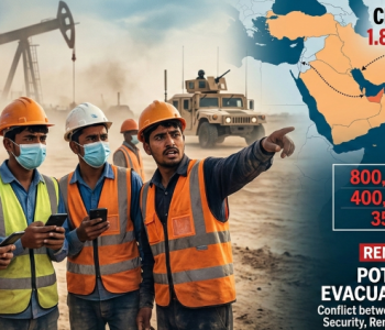 War Between Iran vs US and Israel triggers security, remittance and evacuation risks for 1.8 million Nepalis in Gulf