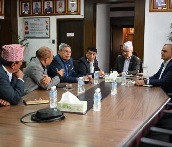 Finance Minister Khanal meets private sector leaders, Says Nepal’s investment climate improving