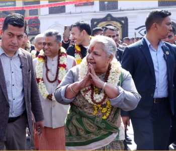 PM Sushila Karki performs Rudrabhishek Puja at Pashupatinath Temple after elections, Calls for unity and prosperity