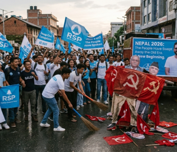 RSP Political Tsunami sweeps away ‘so-called’ communist strongholds across Nepal