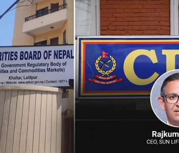 Sun Nepal Life CEO Rajkumar Aryal arrested over alleged share allocation fraud