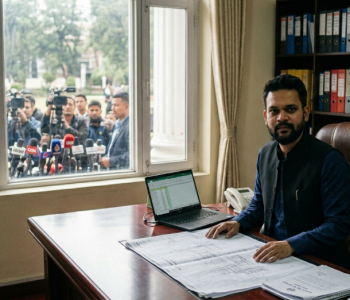 Nepal PM Balen Shah maintains media silence, Declines hundreds of global media interview requests since taking office