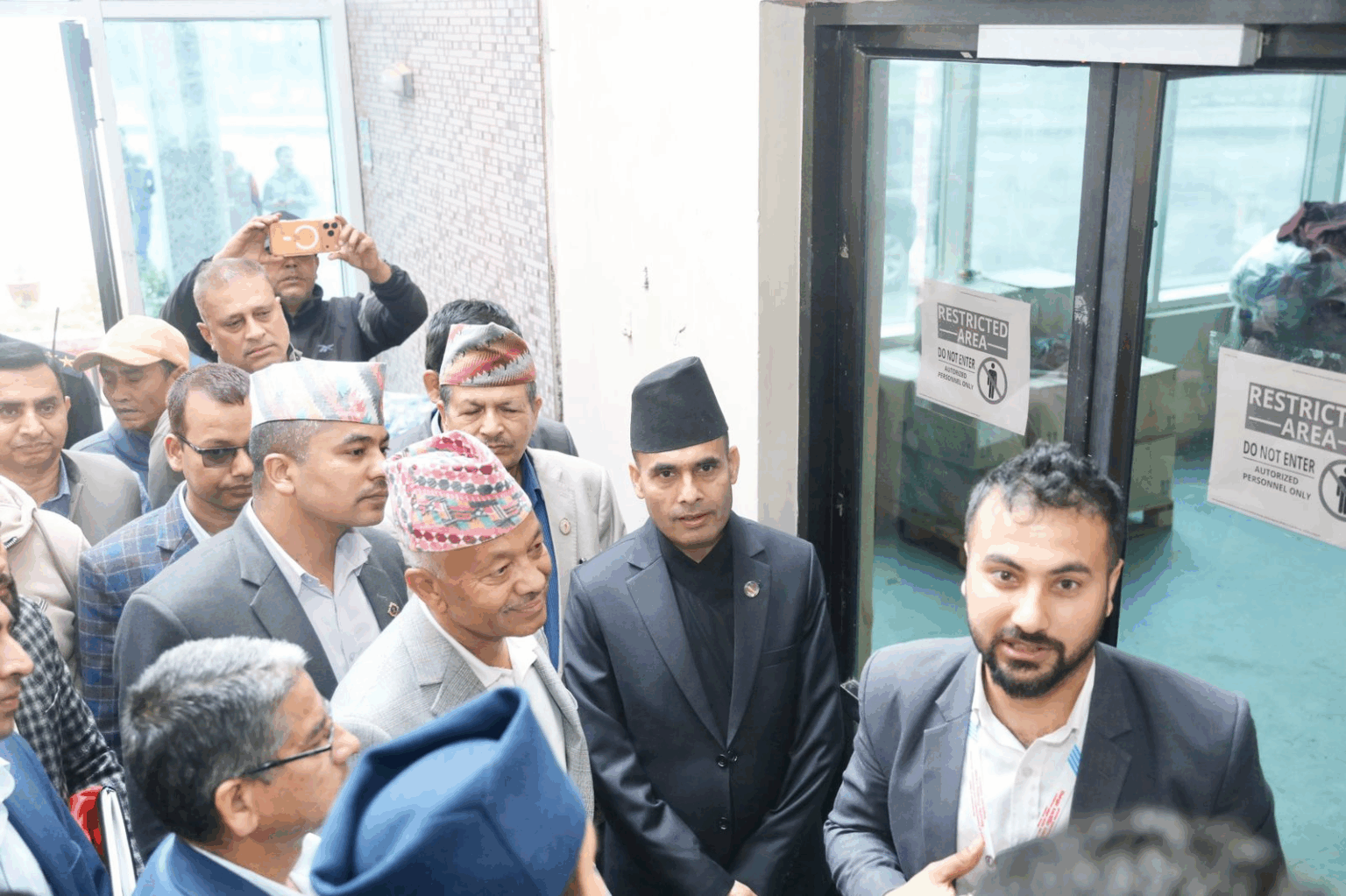 Bikram Timilsina Comm Minsiter