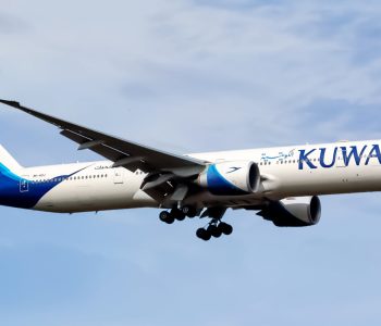 Kuwait Airways chartered flight bringing 316 Nepalis to Bhairahawa