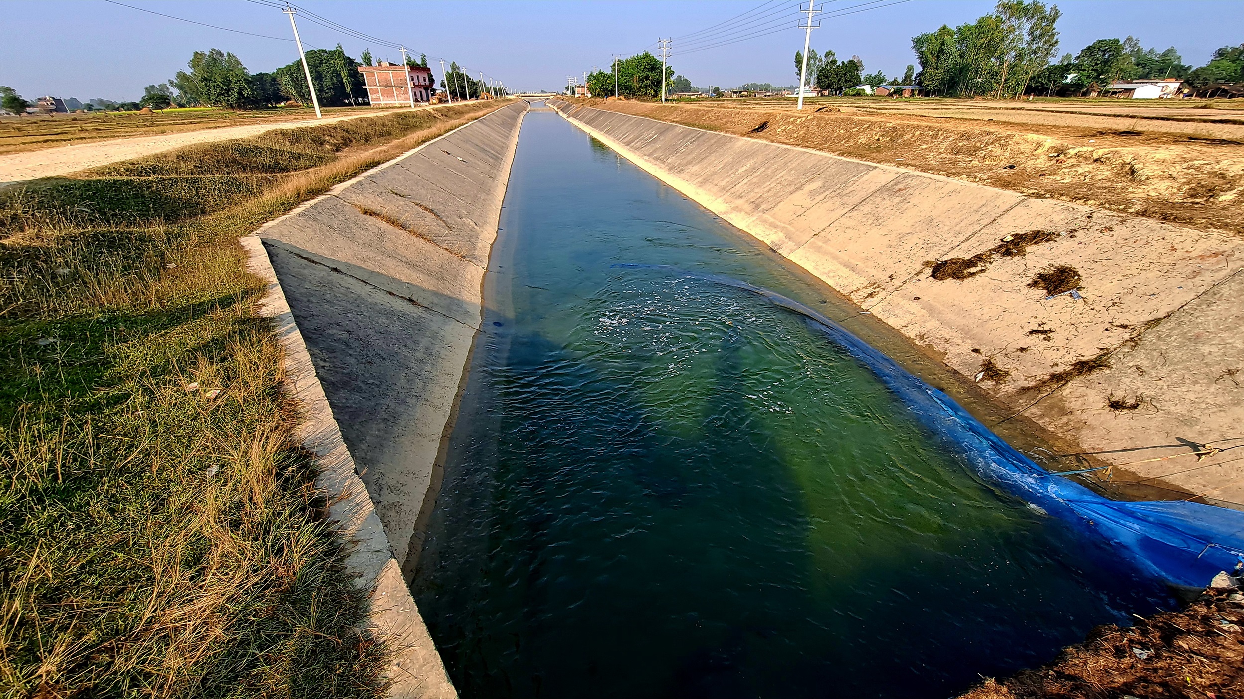 sikta nahar irrigation canal