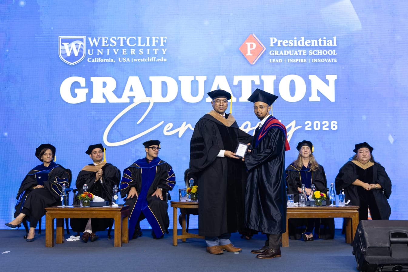 Aryan Shrestha-President award