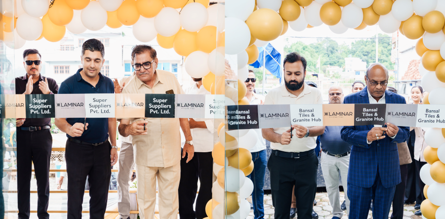 Laminar showroom opening