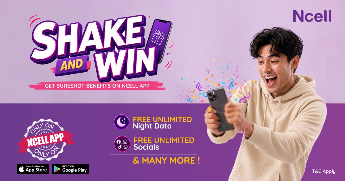 Ncell shake and win